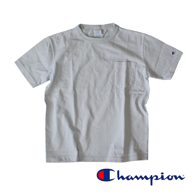 チャンピオン Champion メンズ 半袖 ポケット付き Tシャツ T1011 ティーテンイレブン...