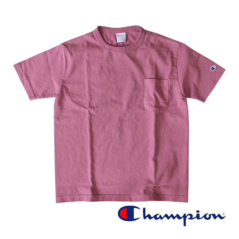 Champion チャンピオン メンズ 半袖 ポケット付Tシャツ T1011 US 厚手