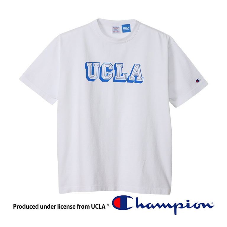チャンピオン メンズ T1011 ティーテンイレブン US Tシャツ C5-Z301 UCLA カレ...