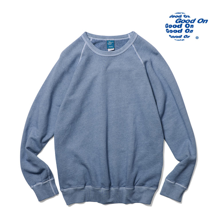 Good On グッドオン RAGLAN CREW SWEAT SHIRTS ラグランクルースウェットシャツ トレーナー GOBW-101 ブラック  グレー 他 : gobw101 : LA DIRECTヤフーSHOP - 通販 - Yahoo!ショッピング