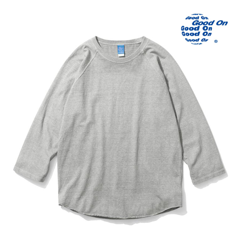 グッドオン / Tシャツ&ロンT / 6枚セット GOOD ON（グッドオン） BASEBALL TEE 5.5oz 7分丈ベースボールTシャツ
