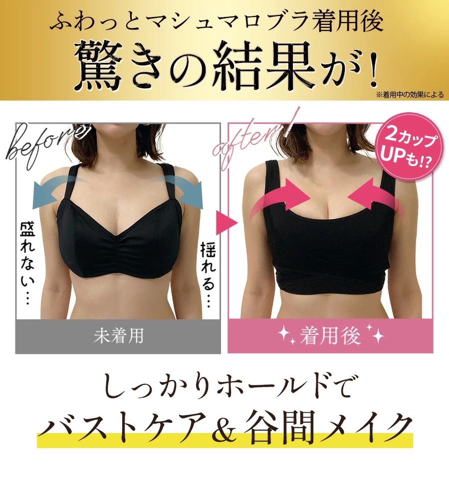 着用後の変化