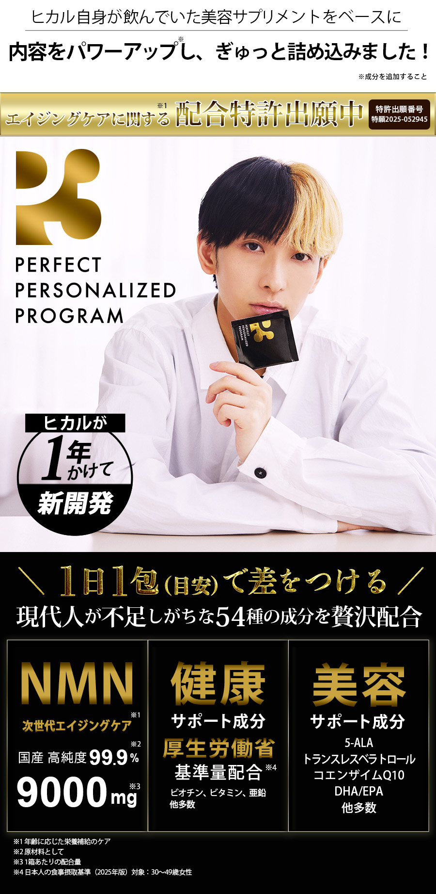 ヒカルプロデュース！NMNサプリメント