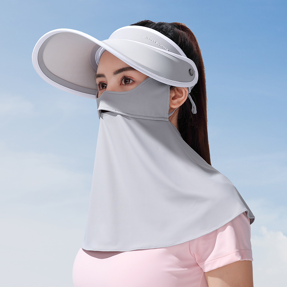 【UVカット率99.9%・UPF50+】 UVカット 帽子 レディース サンバイザー ネックガード 日よけカバー ハット キャップ アウトドア  夏 日焼け防止 紫外線対策 |  | 01