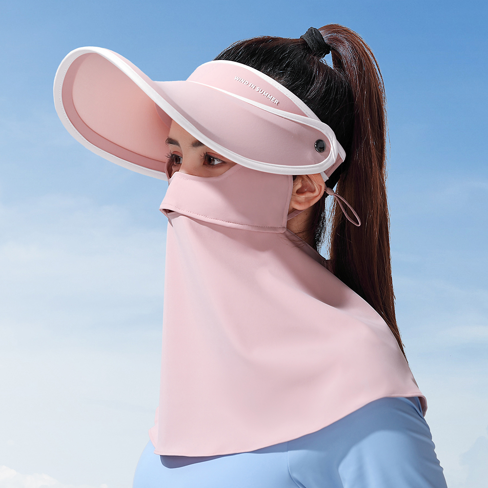 【UVカット率99.9%・UPF50+】 UVカット 帽子 レディース サンバイザー ネックガード 日よけカバー ハット キャップ アウトドア  夏 日焼け防止 紫外線対策 |  | 02