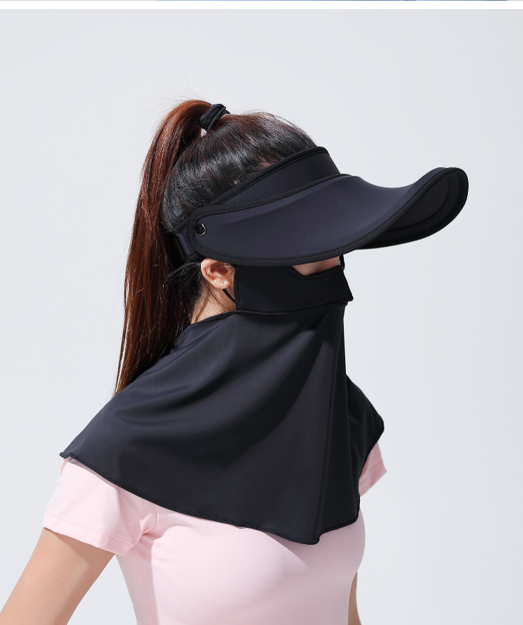 【UVカット率99.9%・UPF50+】 UVカット 帽子 レディース サンバイザー ネックガード 日よけカバー ハット キャップ アウトドア  夏 日焼け防止 紫外線対策 |  | 04