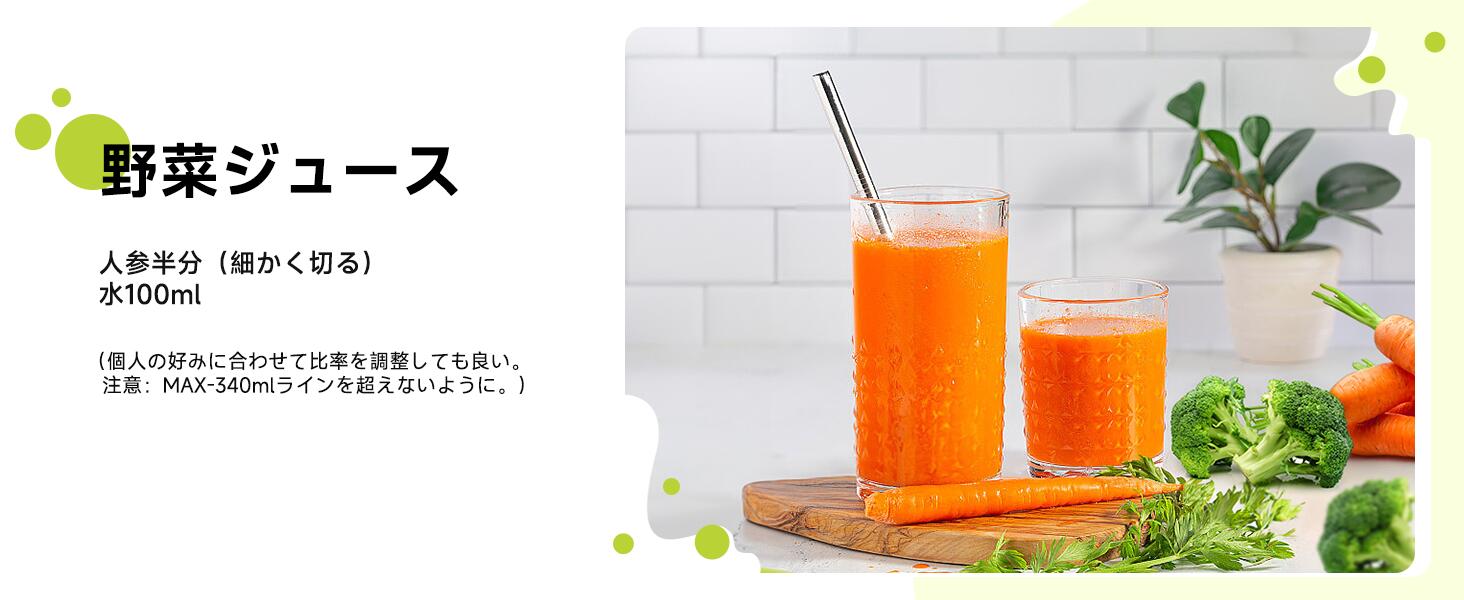 ミキサー ジューサー ミキサー小型 スムージー 氷も砕ける 野菜 果物