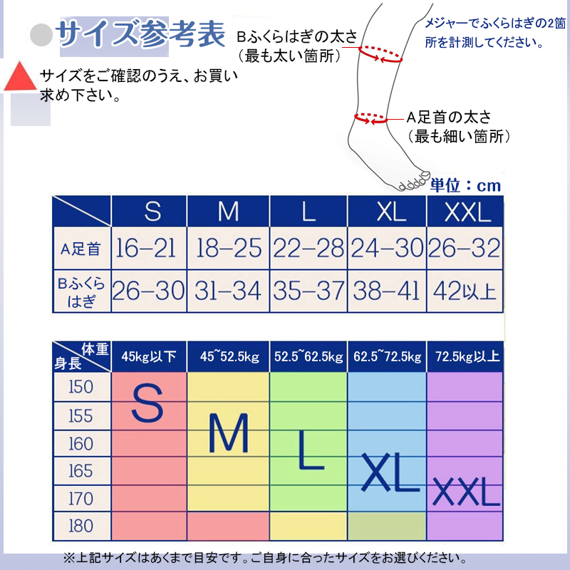 弾性ストッキング 下肢静脈瘤 着圧ソックス 膝下 加圧ソックス ふくらはぎ むくみとり 靴下 エコノミー症候群 リンパケア 産後 立ち仕事 メンズ レディース |  | 08
