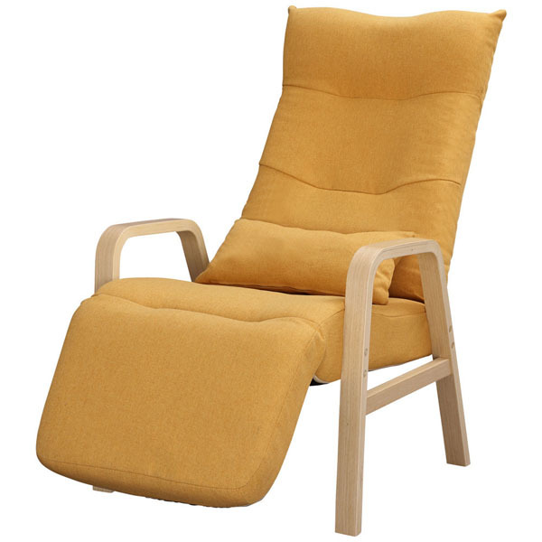 リクライニングチェア 一人用 新生活 椅子 チェア おしゃれ 肘付 リクライニングウッドアームチェア FAC-RHB アイリスオーヤマ [G]｜ladybird6353｜03
