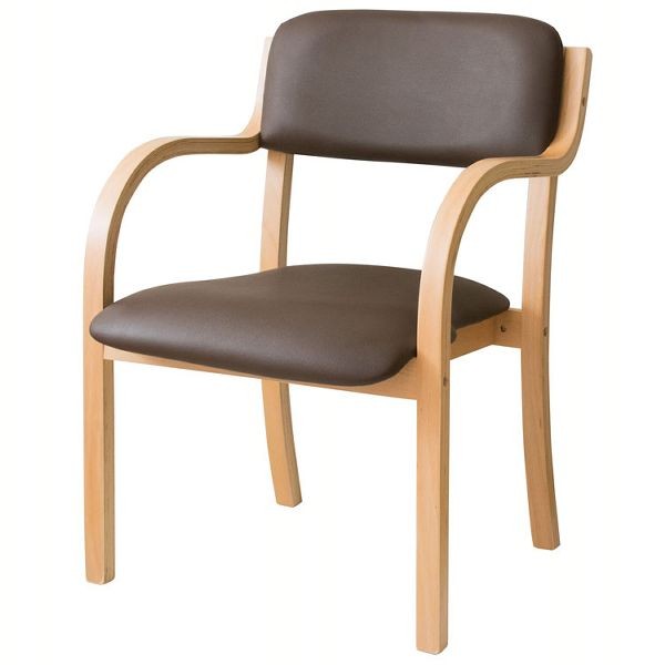 ダイニングチェア 介護用椅子 椅子 おしゃれ 木製 北欧 いす チェア 介護用 食卓 イス 肘付き スタッキングチェア STKC-795｜ladybird6353｜05