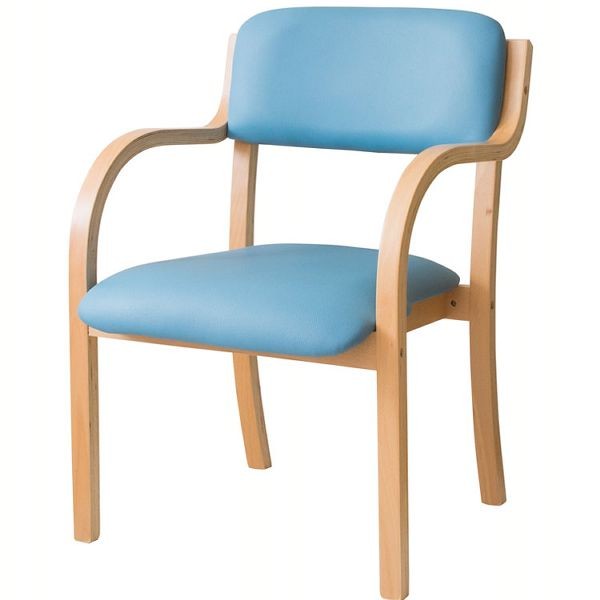 ダイニングチェア 介護用椅子 椅子 おしゃれ 木製 北欧 いす チェア 介護用 食卓 イス 肘付き スタッキングチェア STKC-795｜ladybird6353｜04