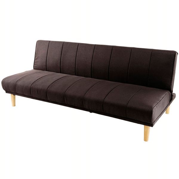 ソファ　ソファー　ソファベッド　ローソファ　ブラック 楽天市場】ソファベッド (Nシールド マークスAM BK) ブラック 幅183cm