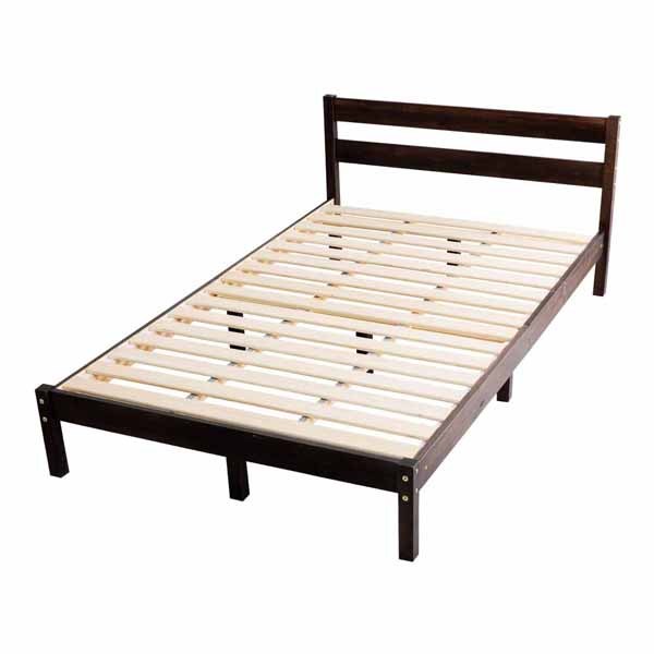 ベッド シングル ベッドフレーム シングルベッド すのこベッド おしゃれ お洒落 北欧 木製 天然木 パイン材 すのこ S PWBX-S｜ladybird6353｜02