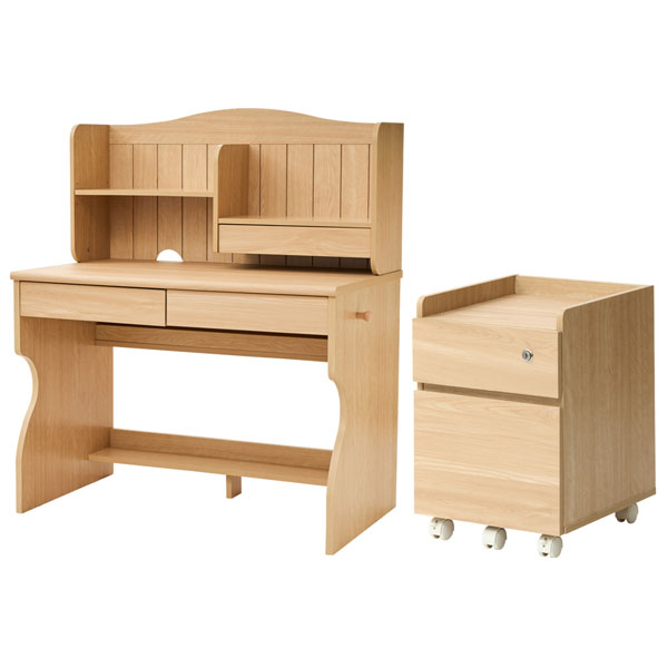 勉強机 収納セット デスク おしゃれ カントリーデスク