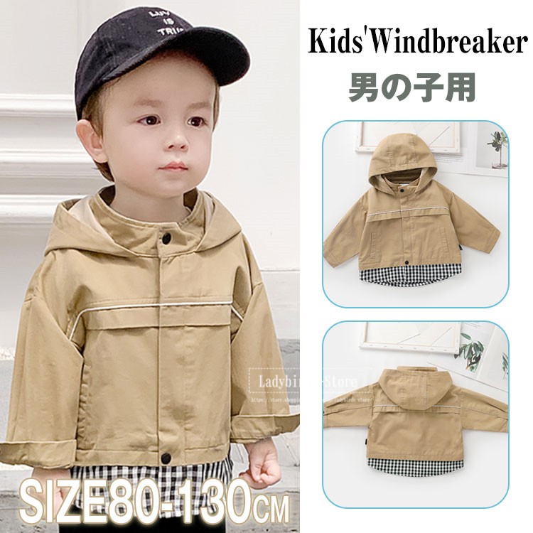 子供服 男の子 おしゃれ トレンチコート キッズ トップス 秋冬 コート 子供 パーカー アウター 秋 Clll167 Ladybirds Store 通販 Yahoo ショッピング