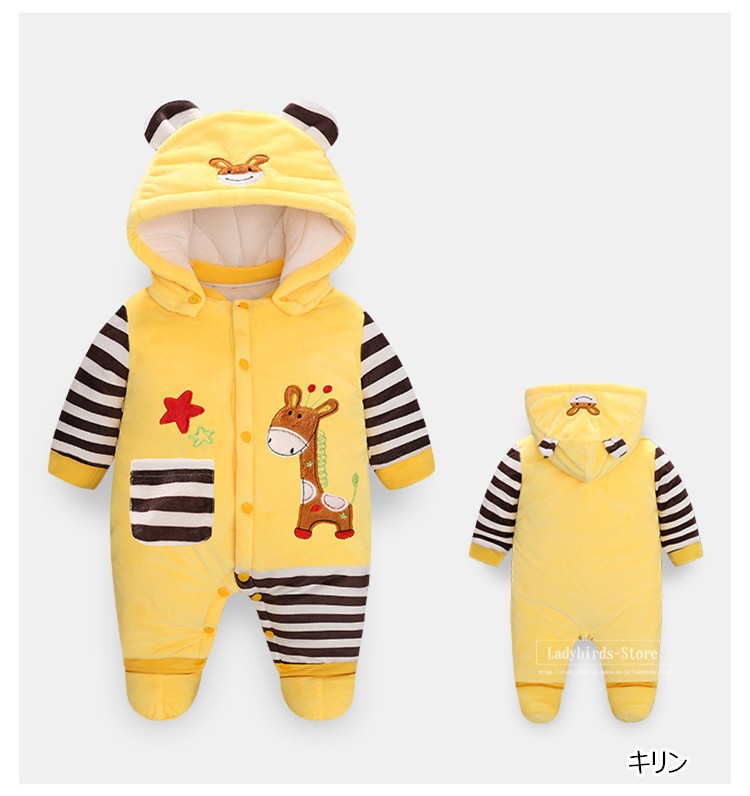 ロンパース 80 長袖 厚手 カバーオール 冬 新生児 ベビー服 前開き おしゃれ 外出着 赤ちゃん 韓国 暖かい Clll210 Ladybirds Store 通販 Yahoo ショッピング