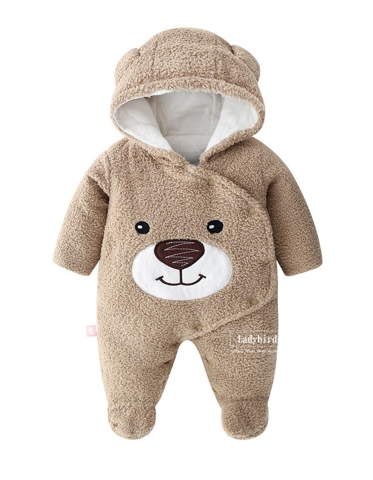 カバーオール 冬 足つき 前開き 長袖 ロンパース 新生児 厚手 中綿コート 赤ちゃん 服 おもしろ ベビー服 冬服 Clll306 Ladybirds Store 通販 Yahoo ショッピング