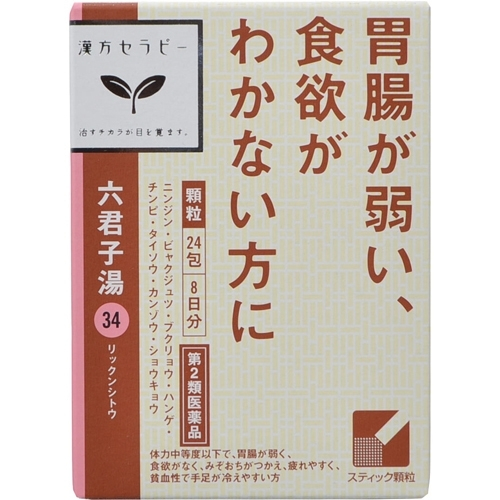 Amazon | 【第2類医薬品】「クラシエ」漢方六君子湯エキス顆粒