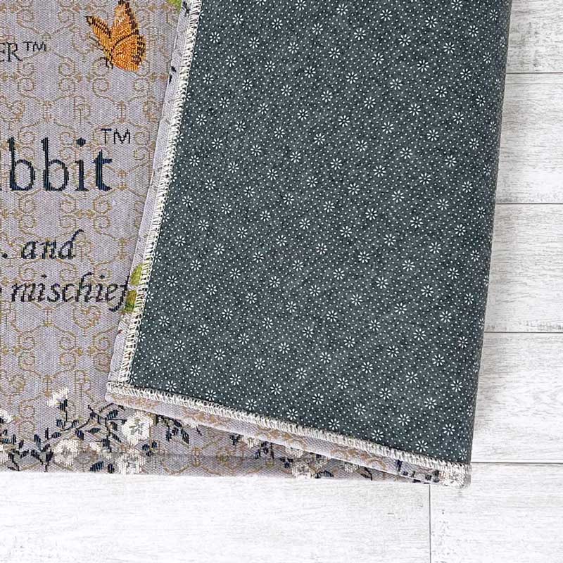 ピーターラビットのシェニールマット ブーケ キ...の詳細画像3