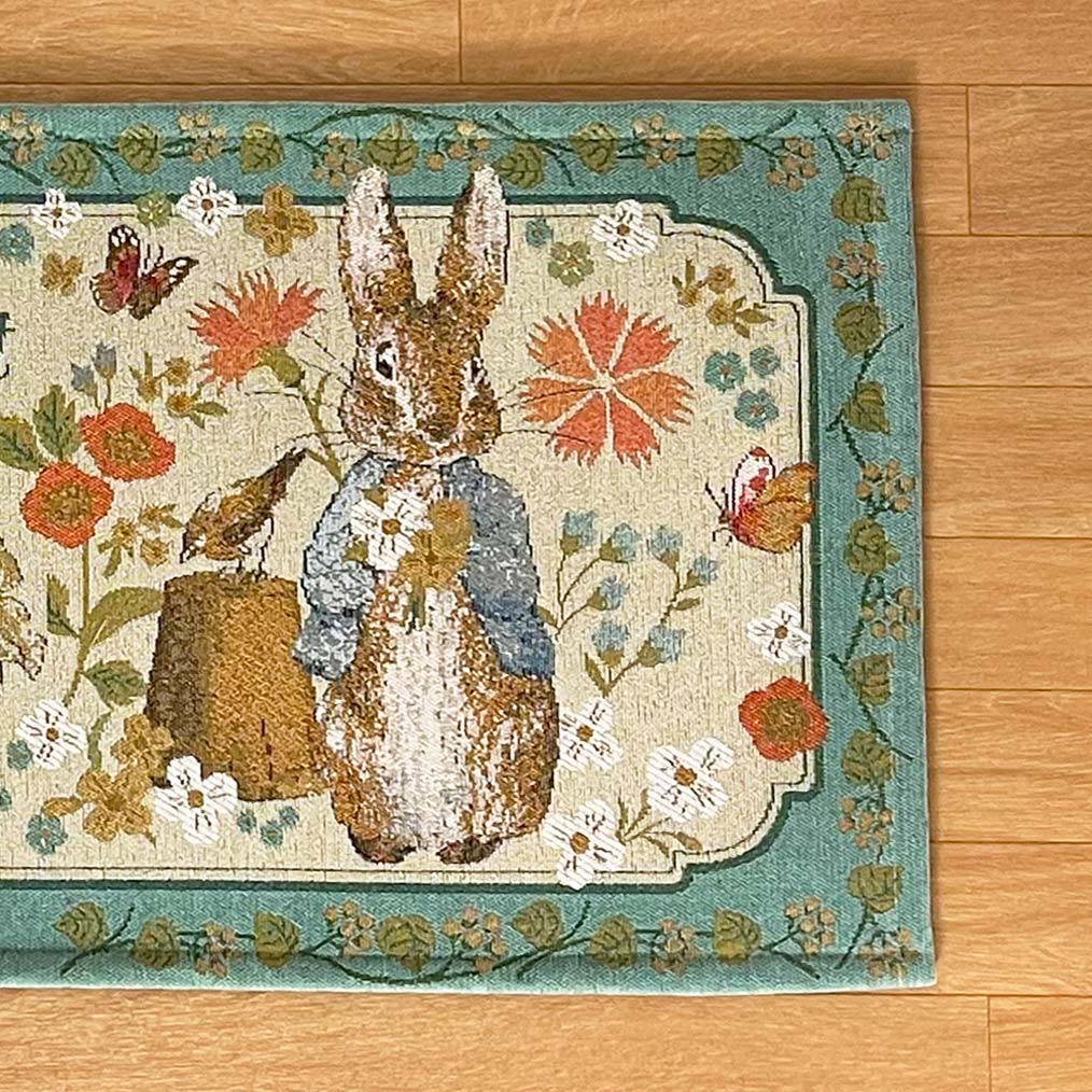 キッチンマット ピーターラビットのシェニールマ...の詳細画像2