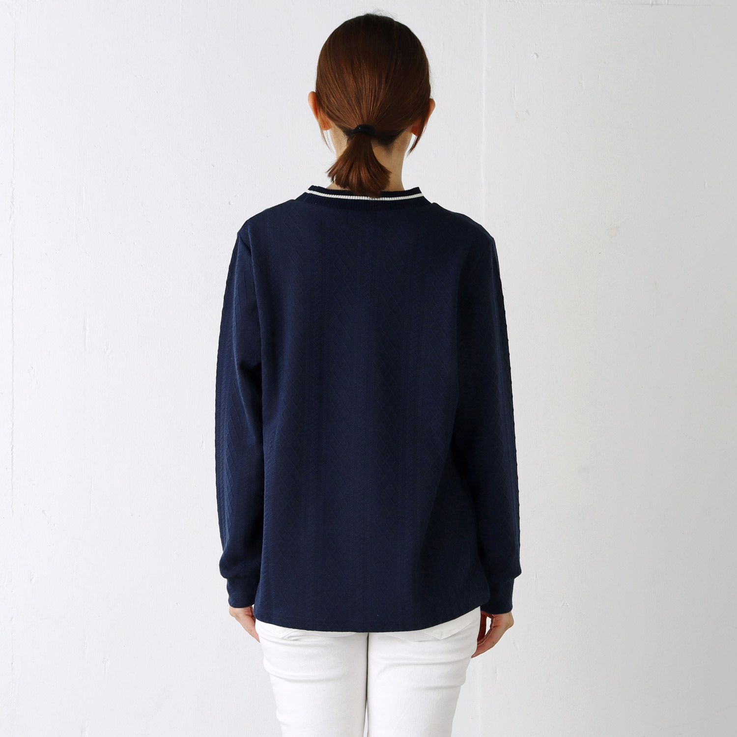MICHIKO LONDON JEANS（ミチコロンドンジーンズ） 衿ライン入り