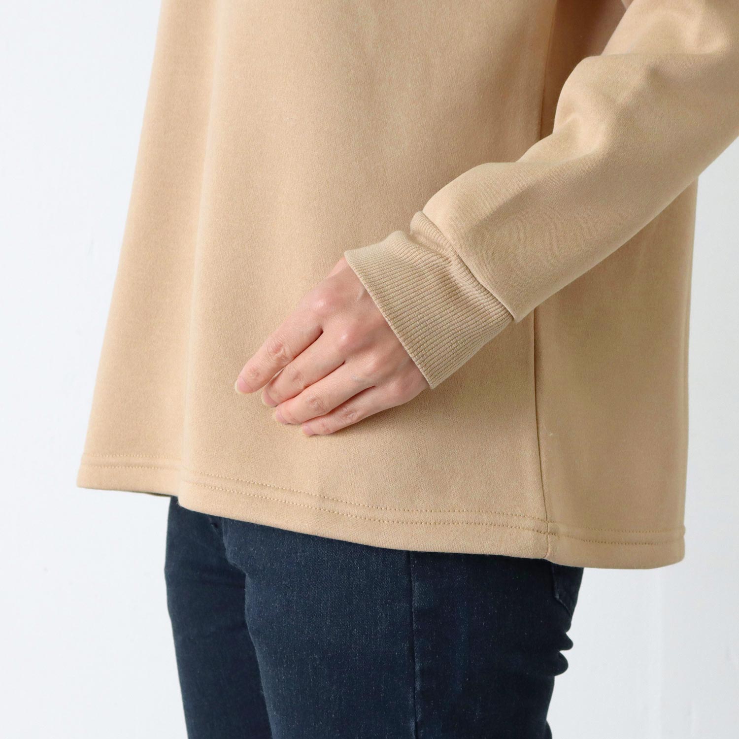 MICHIKO LONDON JEANS（ミチコロンドンジーンズ） スタンドハーフZip裏