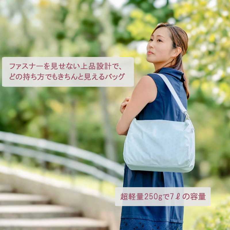 ヤマト屋 RaviRavi 2way ショルダーバッグ 軽量 撥水 洗濯OK ヤマト屋 