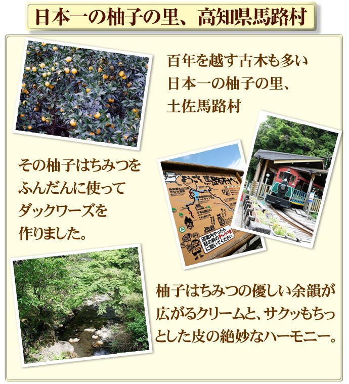 日本一の柚子の里、高知県馬路村