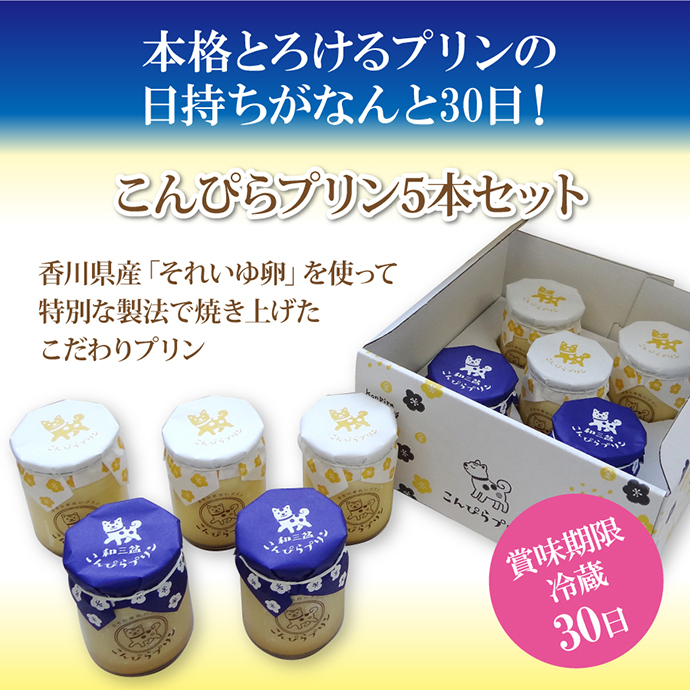 お中元 2026 お中元ギフト 誕生日 プレゼント こんぴら プリン 2種×5本