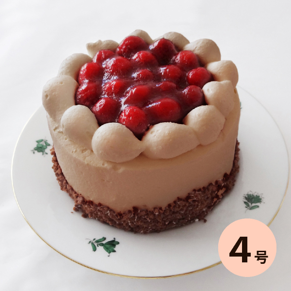 父の日 2024 プレゼント ケーキ 誕生日 チョコレートケーキ チョコケーキ 木苺ショコラショートケーキ4号（おのし・包装・ラッピング不可） お取り寄せ お菓子｜lafamille