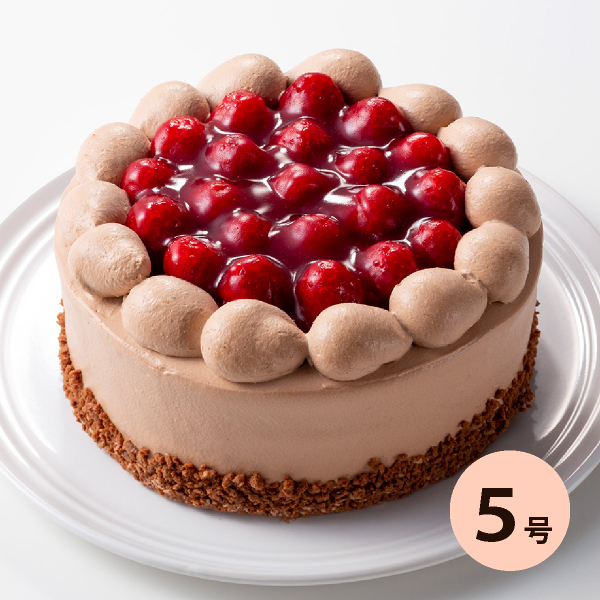 プレゼント ケーキ 誕生日 チョコレートケーキ チョコケーキ 木苺ショコラショートケーキ5号（おのし・包装不可）お取り寄せ スイーツ お菓子 ポイント利用 | フランス菓子工房 ラ・ファミーユ