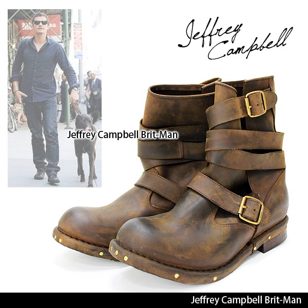 【Jeffrey Campbell-ジェフリーキャンベル】【即納】Brit-Man[本革