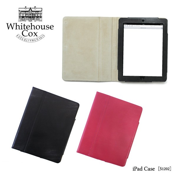 Whitehouse Cox ホワイトハウスコックス iPad Case-ブライドルレザー  Ipadケース-［368S1202］[メンズ・本革・アイパッドケース・ipadアクセサリ]