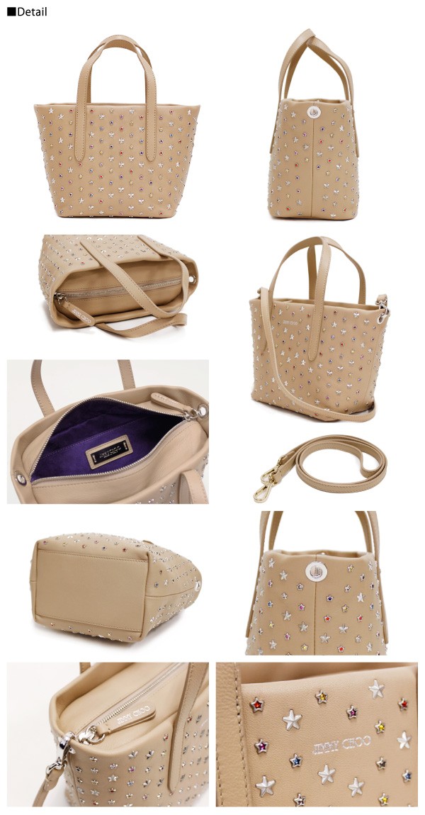 JIMMY CHOO-ジミー チュウ-】MINISARA[ショルダー バッグ ハンドバッグ