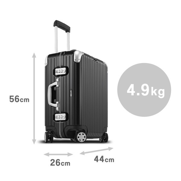 【返品交換不可】『RIMOWA-リモワ-』LIMBO Multiwheel 881.56.50.4 [45L/4輪][リンボ スーツケース  マルチホイール キャリーバッグ 日帰り 2泊]