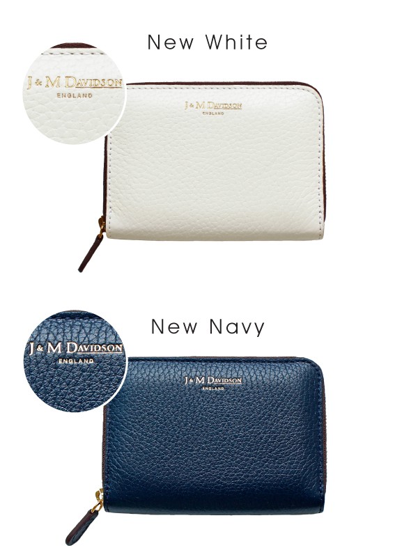 J&M Davidson ジェイアンドエムデヴィッドソン Small Zip Purse〔5259