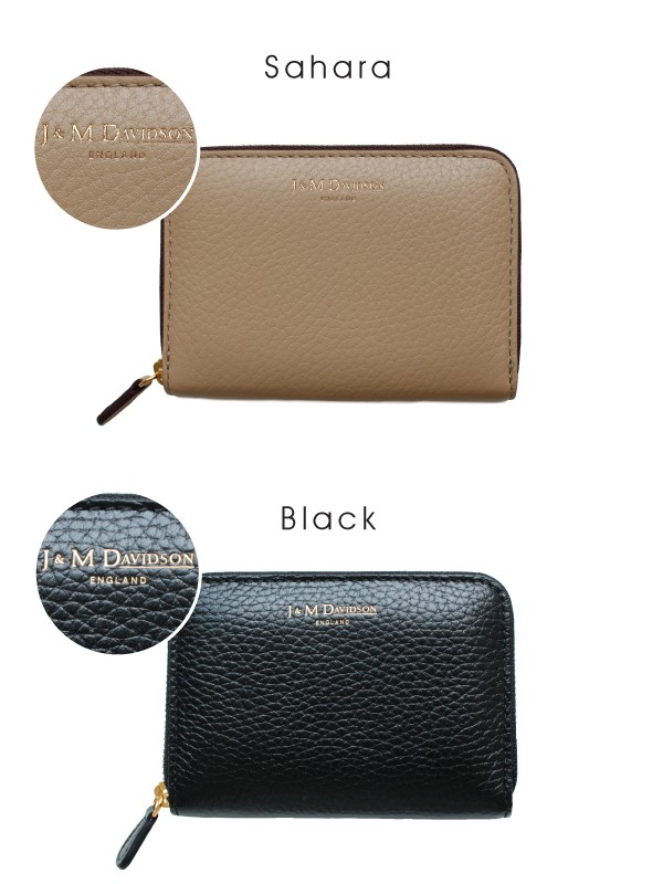 J&M Davidson ジェイアンドエムデヴィッドソン Small Zip Purse〔5259