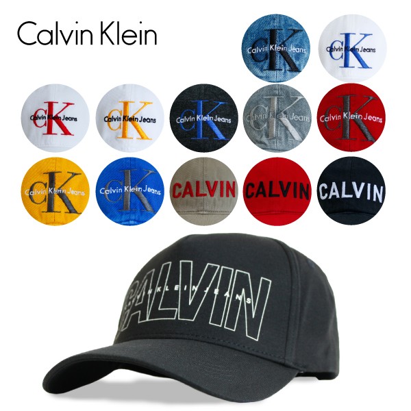 Calvin Klein-カルバンクライン-』CK Logo Cap-カルバンクライン