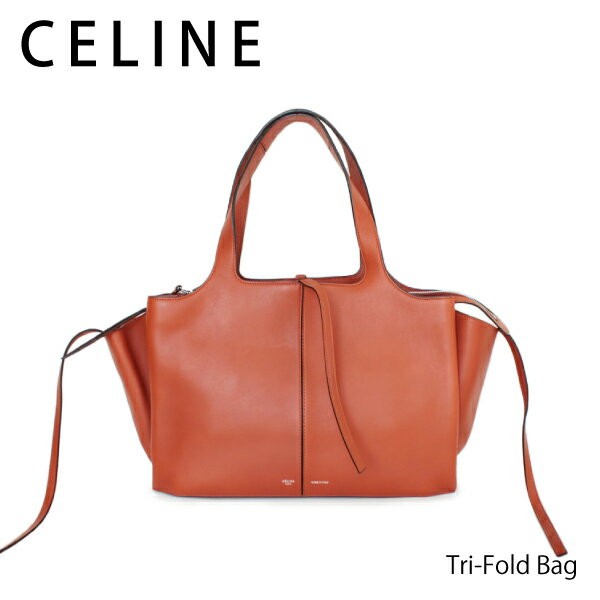CELINE（セリーヌ） Tri-Fold Bag TRI FOLD MEDIUM 178883AHL キャメル