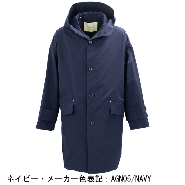 未使用級 マッキントッシュ メルトンウール フーデットコート