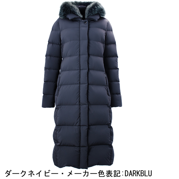 ムーレー ダウン レディース 撥水 ストレッチナイロン ロングダウンコート MOORER ZAGARA-KN MRE 81118の画像