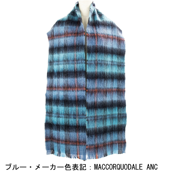 マッキントッシュ マフラー ウール モヘヤ タータンチェック ストール MACKINTOSH ACC-033 MCT LC033STAJK 返品交換不可_4