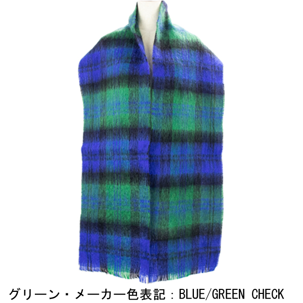 マッキントッシュ マフラー ウール モヘヤ タータンチェック ストール MACKINTOSH ACC-033 MCT LC033STAJK 返品交換不可_1