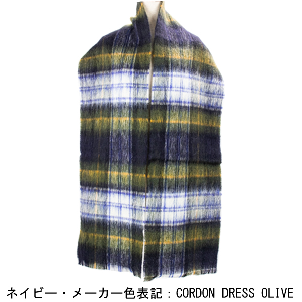 マッキントッシュ マフラー ウール モヘヤ タータンチェック ストール MACKINTOSH ACC-033 MCT LC033STAJK 返品交換不可_2