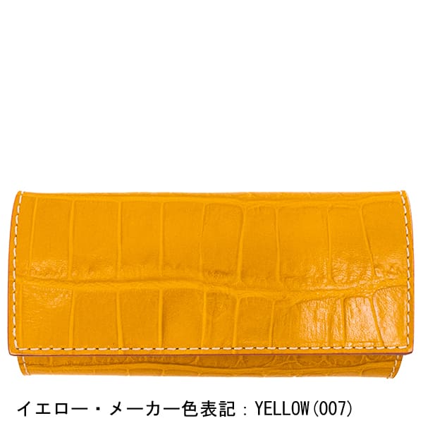 フェリージ キーケース クロコダイル型押し エンボスレザー キーケース Felisi 921/2/SA FLS 返品交換不可の画像