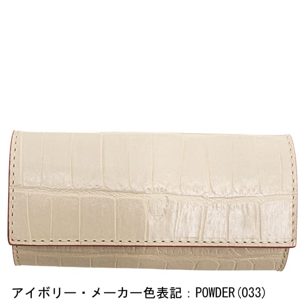 フェリージ キーケース クロコダイル型押し エンボスレザー キーケース Felisi 921/2/SA FLS 返品交換不可の画像