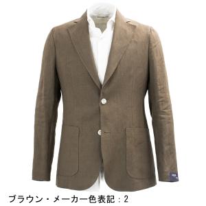バルバ ジャケット メンズ 日本限定モデル リネン シングルジャケット BARBA EASY JAP...