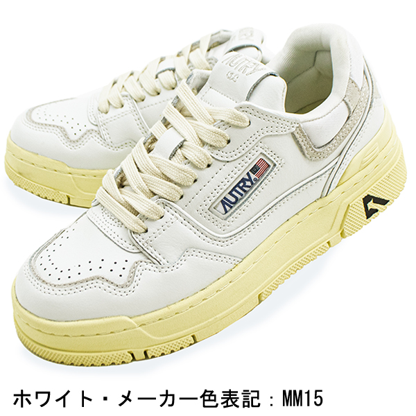 オートリー スニーカー レディース 牛革 ローカットスニーカー シーエルシー AUTRY CLC ATY LOW WOM MULT/MAT 4141-SROLWMM MM15｜laglagmarket｜02