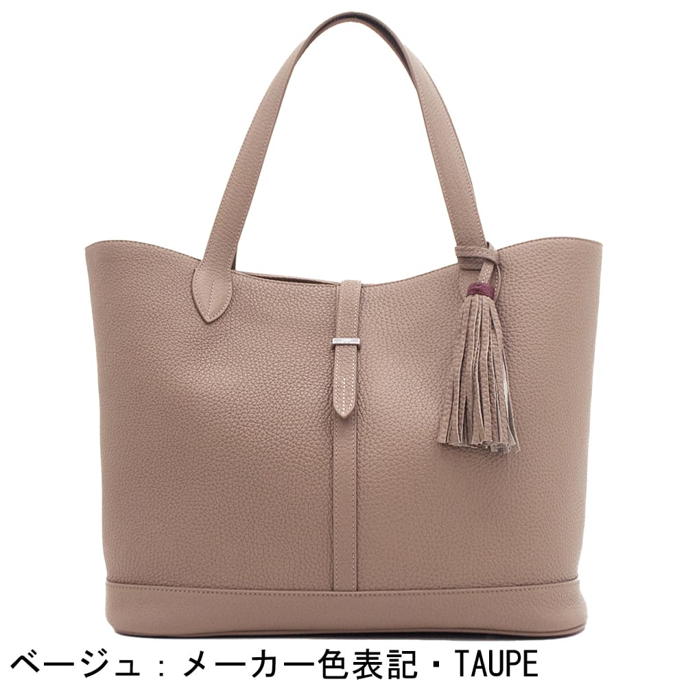 アカーテ バッグ カーフレザー 横型トートバッグ アルカ ACATE ARCA ACTの画像