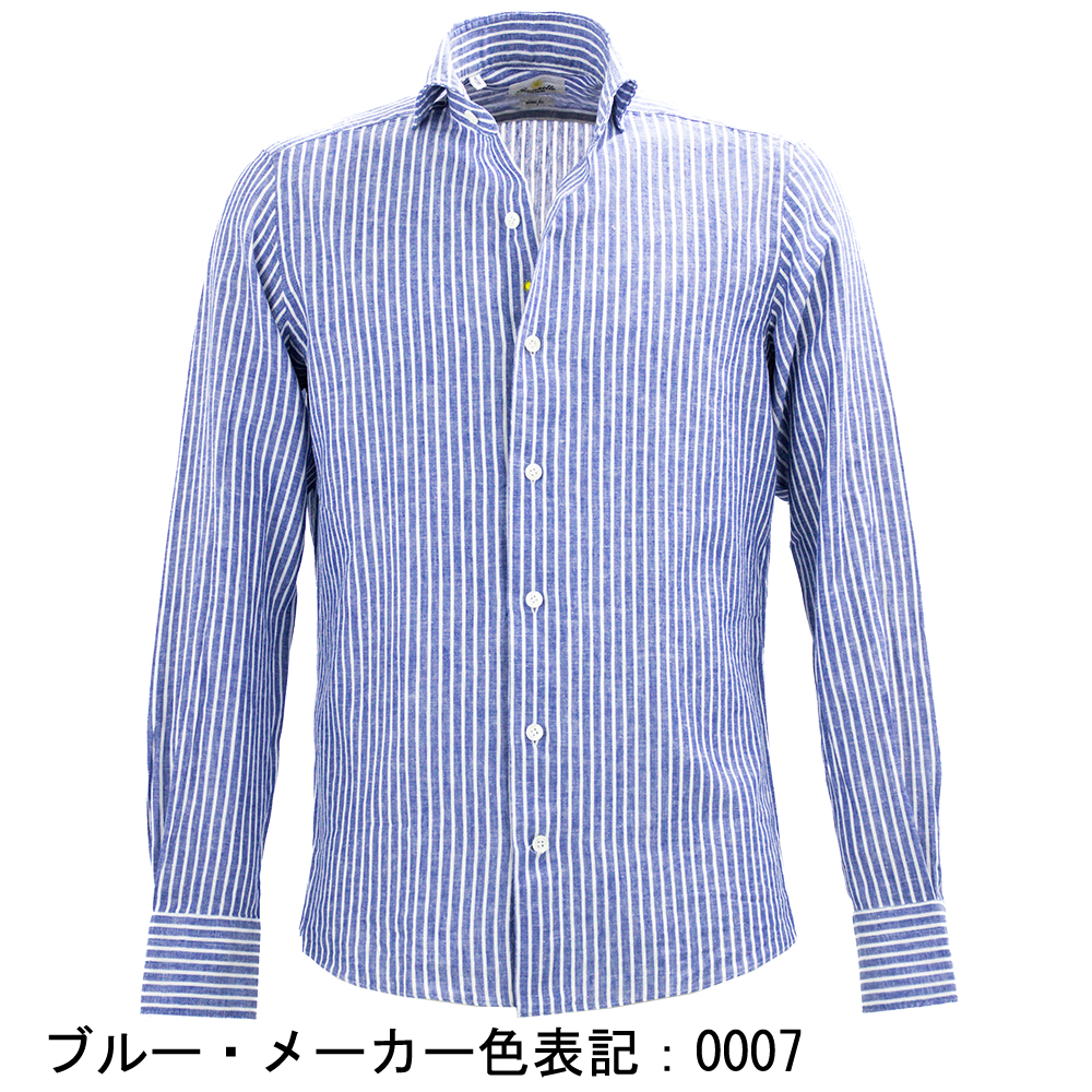 ジャンネット シャツ メンズ カッタウェイ スリムフィット